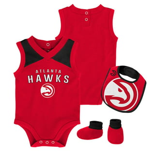 OuterStuff NBA Infant and Toddler's Atlanta Hawks Fleece Hoodie, Red 