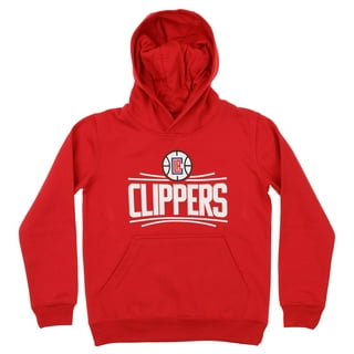 Los Angeles Clippers Full Zip Blue Red Hoodie Sweatshirt M NBA basketball  LA