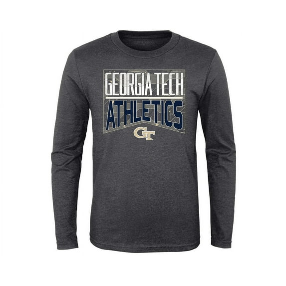 Outerstuff NCAA Youth (4-20) GA Tech Yellow Jackets Performance L/S Energy Tee