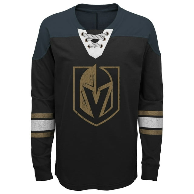 Outerstuff NHL Youth (8-20) Las Vegas Golden Knights Perennial Long Sleeve Shirt