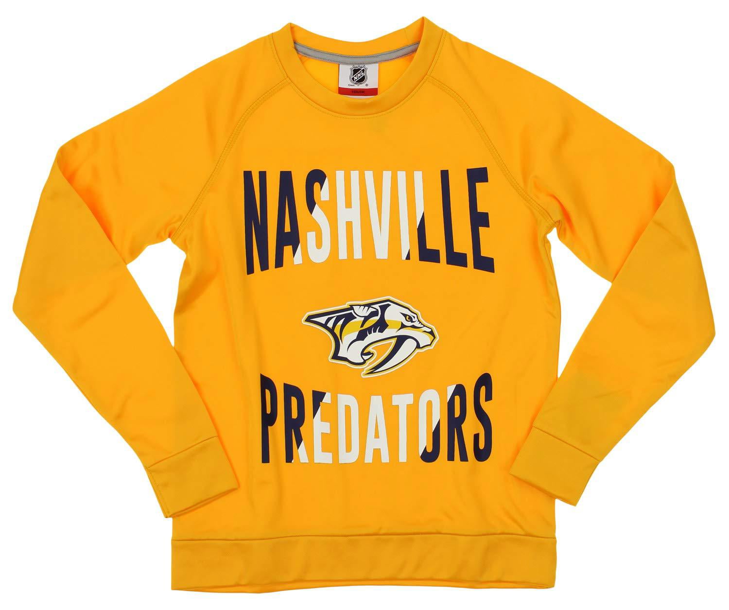 Outerstuff Youth Nashville Predators Adept Sublimated Hoodie