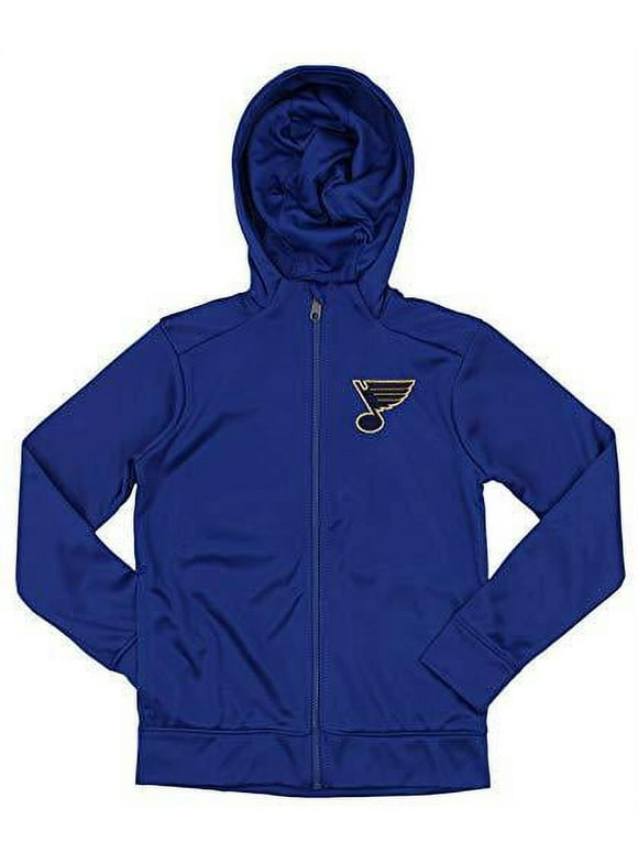 Outerstuff NHL Youth/Kids St. Louis Blues Performance Full Zip Hoodie