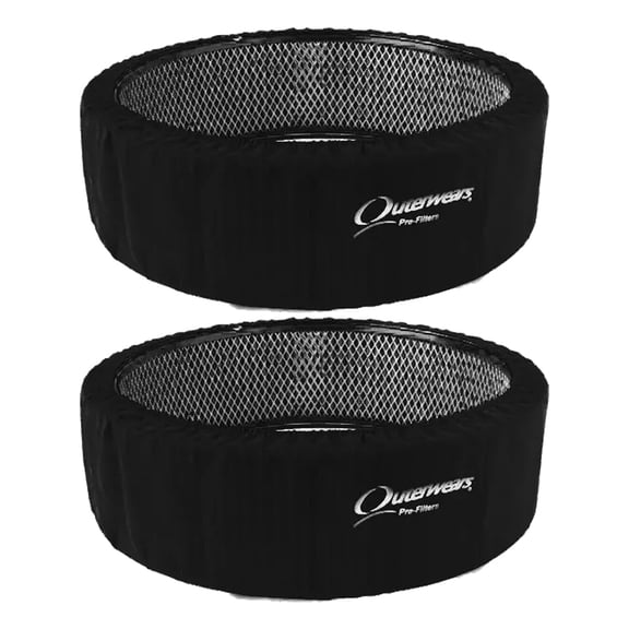 Outerwears 14 x 4 Black Tall Air Cleaner Pre-Filter - 2 Pack