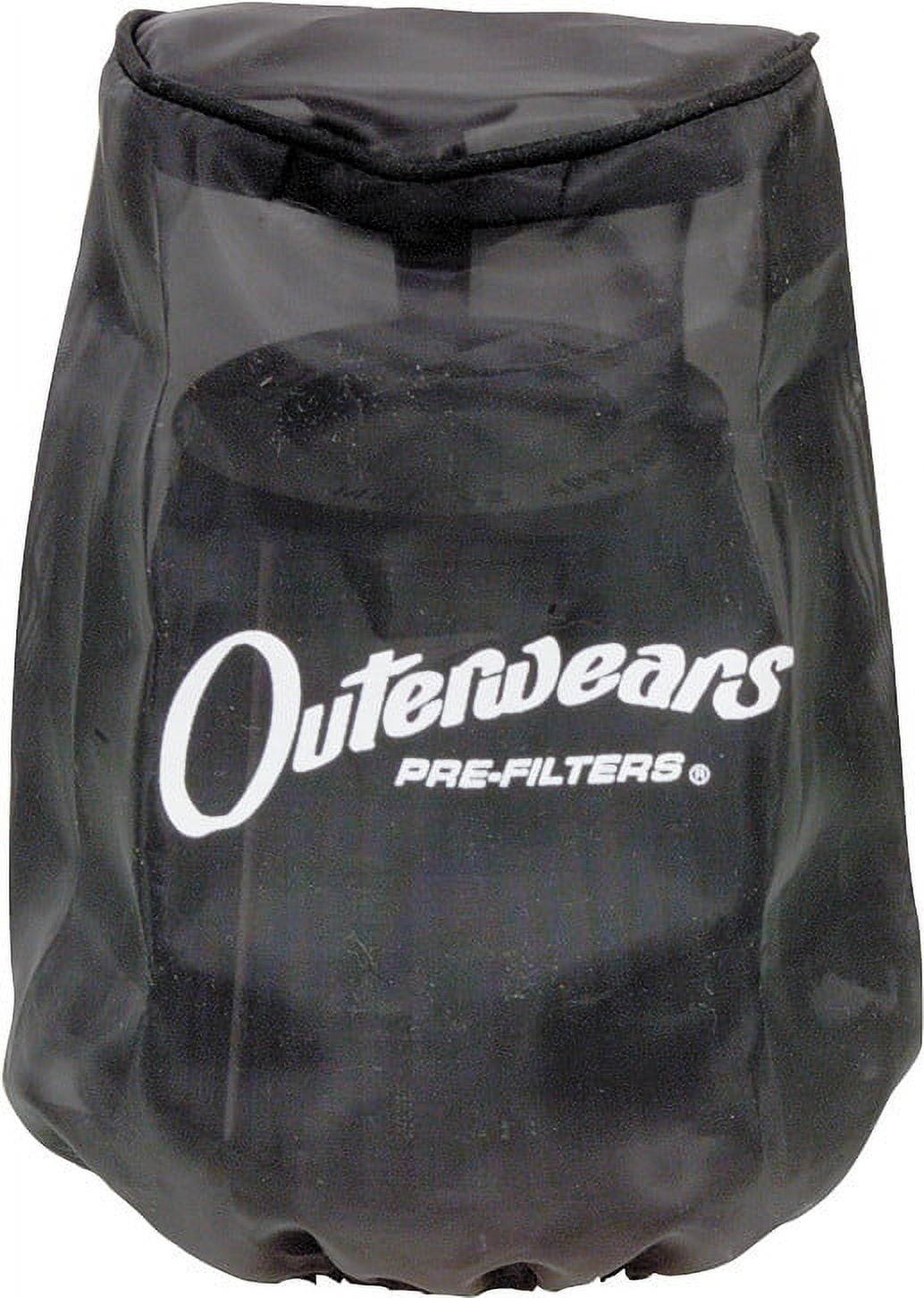Outerwears Pre-Filter Black w/Top RU-1785 Water Repellent Outerwears Pre-Filter Black w/Top RU-1785 Water Repellent