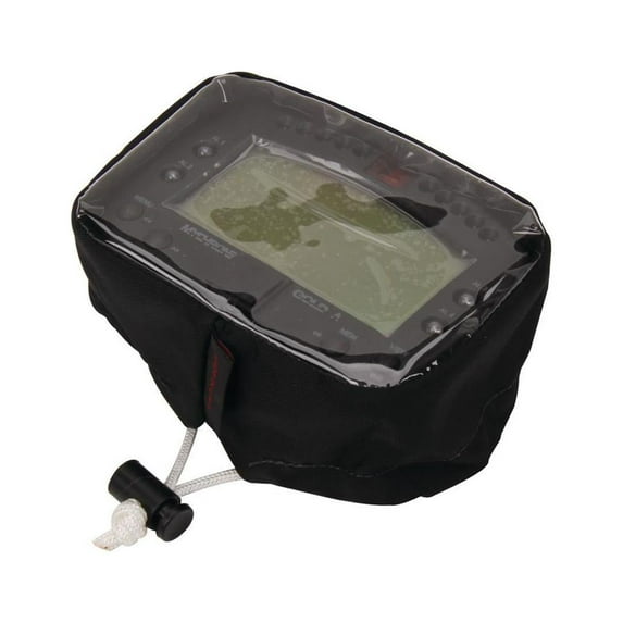 Outerwears Black Mychron 3 Data Logger Scrub Bag,Clear,DrawString
