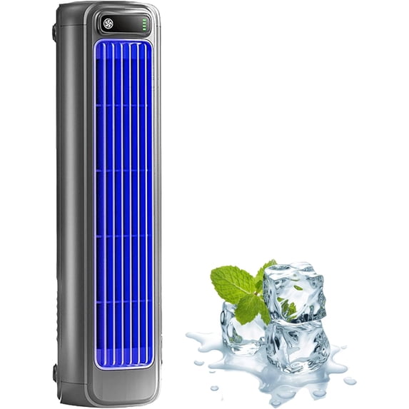 Outfanly Cooling Ace(3 Speeds), 2025 Upgrade Outfanly Cooling Ace Portable Air Conditioner, Rechargeable, For Bedroom Office Home (Blue)