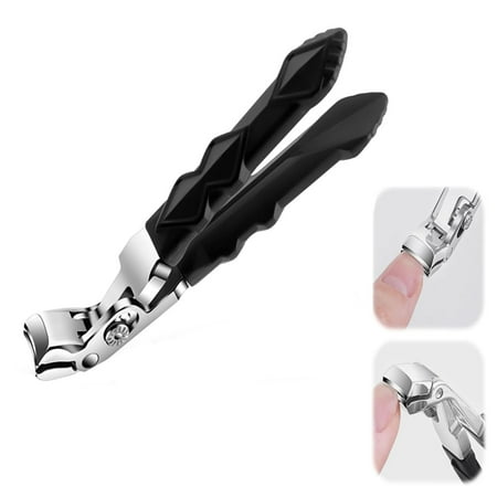 Outfany Clipmaster Pro Nail Clippers - Provides Smooth, Precise Cuts for Thick Toenails with a Large Angled Head and Wide Opening. for Seniors and Those with Tough Nails.