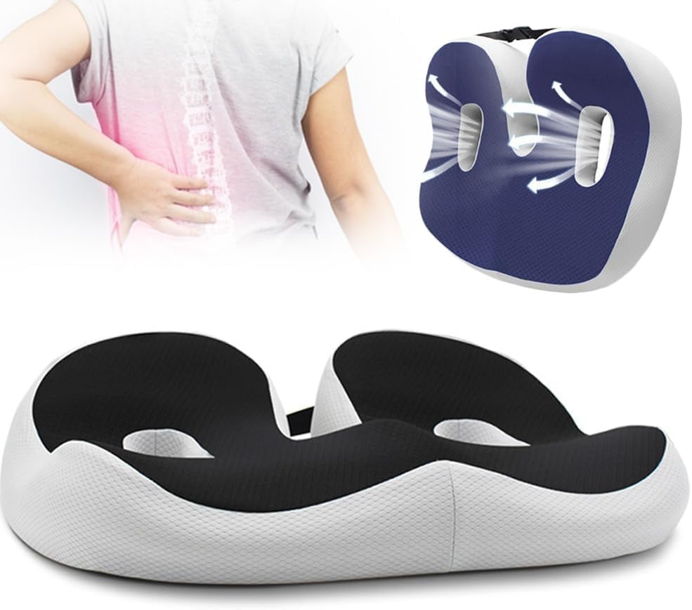 Outfany Ergoseat Welnax Orthosoothe Memory Foam Seat Cushion Ultra Comfy 2024NEW - View #3