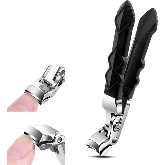 Outfany Nail Clipper, PRO Toenail Clippers for Seniors Thick Toenails, Clip Like a Pro (1PCS)