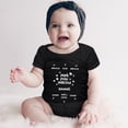 thumbnail image 1 of Outfit Boy Funny Cartoon Print Bodysuit Short Sleeve Baby Tees for Baby Girls 6-9 Months, 1 of 5