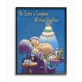 thumbnail image 1 of Outfit Dog Hair Funny Cartoon Pet Design Framed Giclee Texturized Art by Gary Patterson, 1 of 7