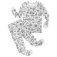 thumbnail image 1 of Outfit Sets for Girls Girls Set Kids Handmade Doodle Sketch Coloring FunDIY Hand Painted Round Neck Long Sleeve Set, 1 of 4
