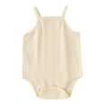 thumbnail image 1 of Outfit Solid Color Sleeveless Body Suit Boy Clothes for Baby Boy 9-12 Months, 1 of 4