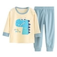 Outfits Sets For Boy Toddler Girls Baby Soft Pajamas Toddler Cartoon