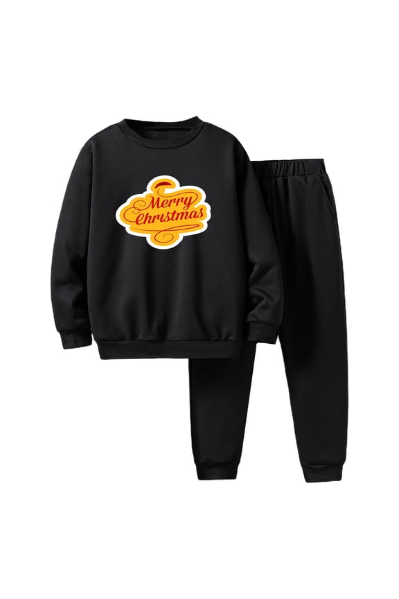 Outfits for Boys 5t Christmas Print Hoodies for Boys 6-8 Tracksuit Jogger Pants Set Pullover Sweaters Boys Clothes 14/16