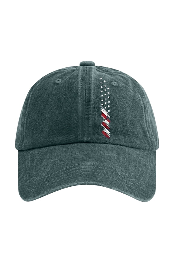 American Flag Hat Low Profile Athletic Hat Summer Cap Vintage Hat Gym Hat Tennis Hats for Men Sports Hat Hats for Women Outdoor Cap Breathable Hats for Men Walking Hat Green a