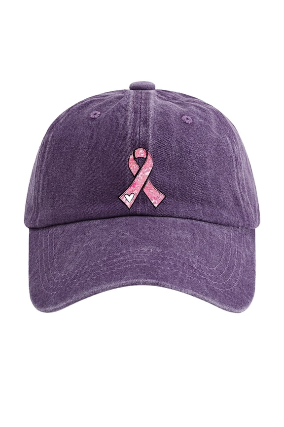 Baseball Cap trucker hat Sports Caps Washed Cotton Printed Hat To Make Old Retro Baseball Cap Soft Top Love Hat mens caps sun hats Purple A