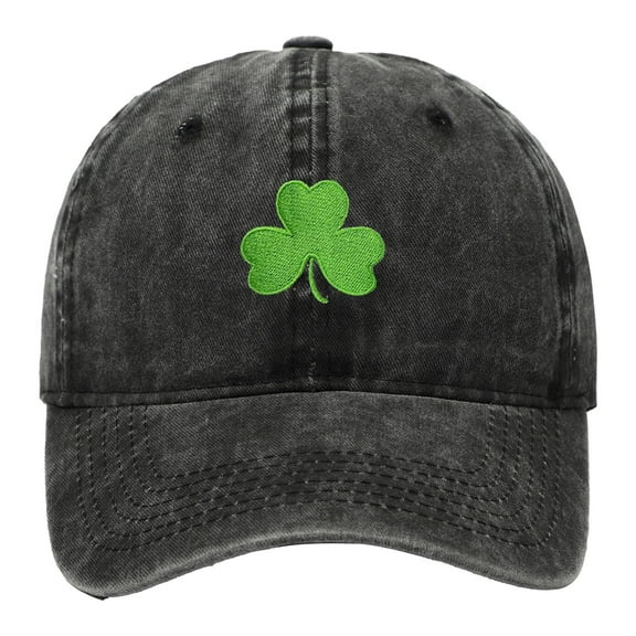 Outfmvch Baseball Cap trucker hat st patricks day hat St. Pa Trick's Day Hat Green Baseball Cap Sha Mrock Embroidered For Man Women Funny fitted hats for men summer hats for men Black One Size