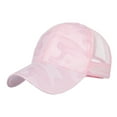 thumbnail image 1 of Outfmvch Beanie For Women Hat Fashion Women Men Breathable Beach Adjustable Baseball Cap Hip Hop Hat Sun Hat Baseball Cap Pink One Size, 1 of 3