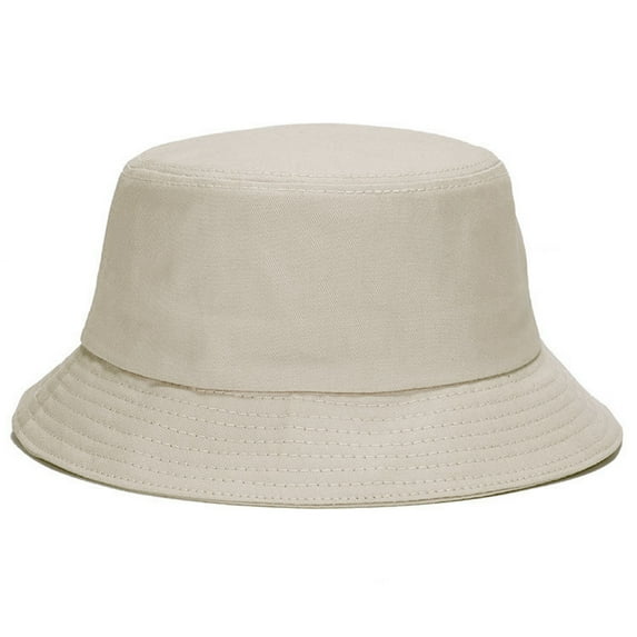 Outfmvch Bucket Hat for Women Summer Beanies for Women Sun Protection Hat Beach Hats Bucket Hat Sunhat Men Sun Hat Women Beige One Size