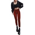 thumbnail image 1 of Outfmvch Butt Lifting Jeans for Women Cotton Pants for Women High Waisted Pants for Women Flare Jeans Flared Jeans for Women Baggy Jean Shorts Women's Jeans Red L, 1 of 7