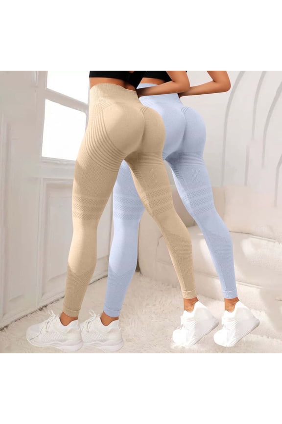 Butt Lifting Leggings for Women Flare Leggings for Women Casual Pants for Women Sweat Shorts Women Sport Shorts Women Biking Shorts Workout Clothes Beige 1 L