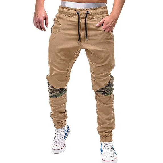 Outfmvch Cargo Pants For Men, Sweatpants, Sweatpants For Men, Men'S Pants, Work Pants For Men, Mens Cargo Pants Z-Khaki 2Xl