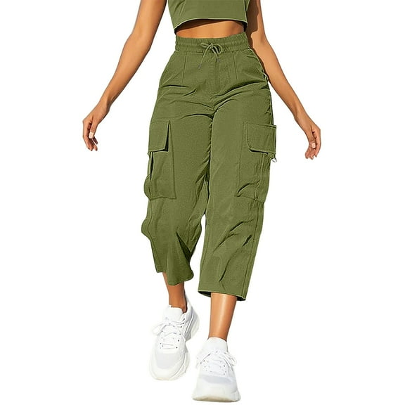 Outfmvch Cargo Pants Womens Joggers with Pockets Lounge Pants Women Barrel Jeans Women Mens Cargo Pants Stretchy Jeans for Women Womens Jeans Mint Green S