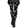 thumbnail image 1 of Outfmvch Christmas Leggings for Women Christmas Pants for Women Gym Leggings for Women Thermal Leggings Thermal Pants Womens Sweatpants Womens Cargo Pants Pink M, 1 of 6