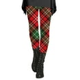 thumbnail image 1 of Outfmvch Christmas Leggings for Women Christmas Pants for Women Gym Leggings for Women Yoga Pants Plus Size Leggings Corduroy Pants Women Faux Fur Leggings Red L, 1 of 4