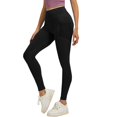 thumbnail image 1 of Outfmvch Compression Leggings for Women Butt Lift Yoga Workout Pants Resistance Band Leggings Womens Push-up Sculpting Yoga Fitness Pants Silm Fit Yoga Pants A1 Black S-3XL, 1 of 4