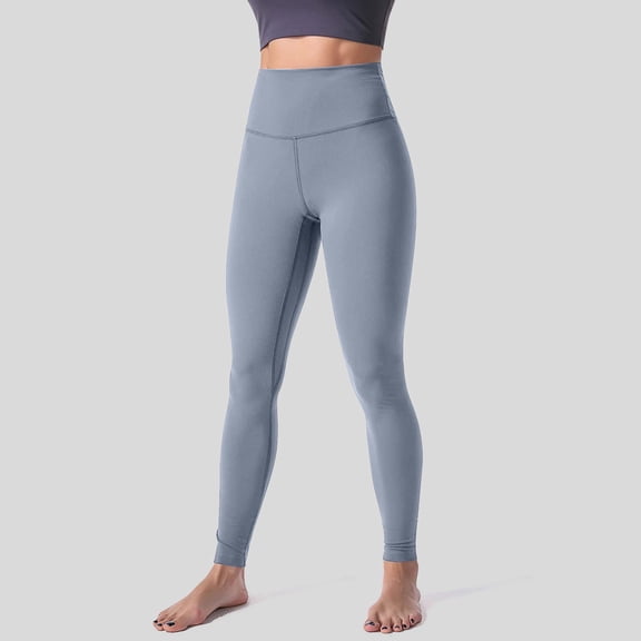 Outfmvch Compression Leggings for Women Tummy Control Leggings for Women Butt Lifting Leggings High Waisted Pants for Women High Waisted Shorts Women's Biker Shorts Light Blue S