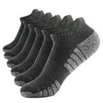 thumbnail image 1 of Outfmvch Cotton No Show Socks for Women Low Cut Socks Knee High Socks Mens Socks No Show Sport Socks for Men Cotton No Show Socks Dark Gray M, 1 of 1