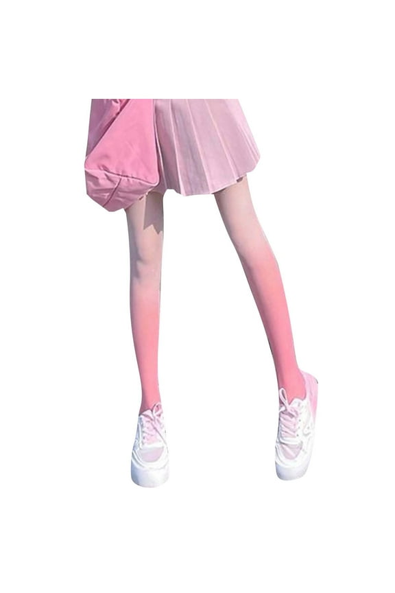 Dance Tights Compression Stockings for Women Panty Hose Women's Thigh High Stockings Stockings for Women Panty Hose Womens Stockings Pink One Size