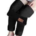 thumbnail image 1 of Outfmvch Fleece Lined Pants Women Fall Leggings with Pockets Warm Leggings for Women Athletic Leggings Plus Size Leggings Cargo Pants for Women Leggings for Women Black 3xl, 1 of 9