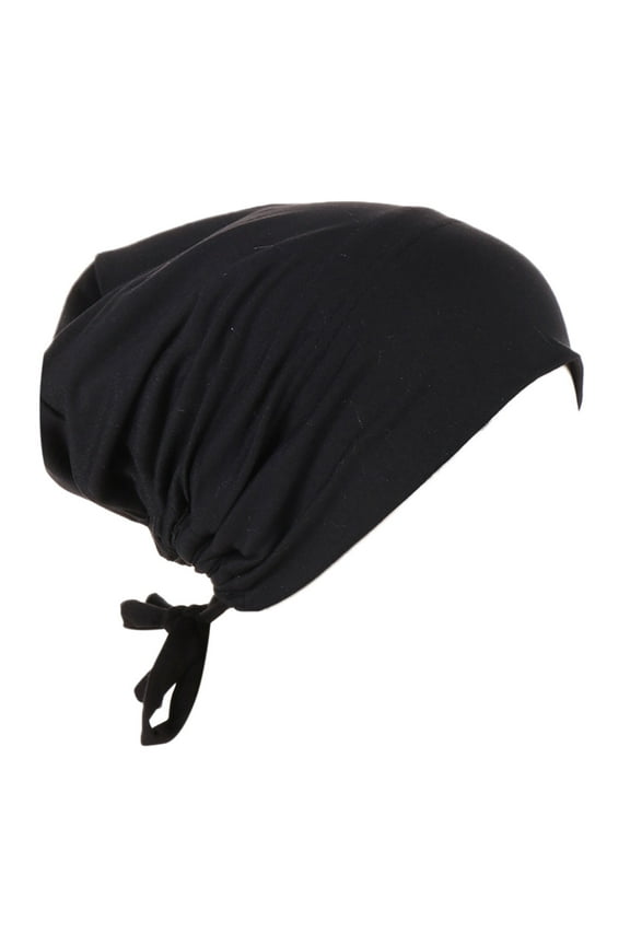 Head Covers for Women Turban Head Wraps for Women Chemo Hats for Women Head Scarf Extra Wide Headbands for Women Womens Head Scarf Headband Scarf Black One Size