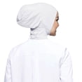 thumbnail image 1 of Outfmvch Headband Keffiyeh Women Casual Solid Color Elastic Cap High Stretch Womens Muslim Bib Hijab Winter Hat White One Size, 1 of 4