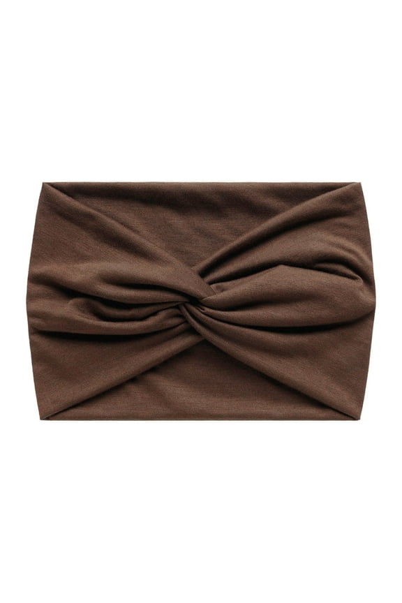 Headbands for Women Headbands for Women Head Bands for Women's Hair Head Wraps for Women's Headbands Silk Bonnet Brown One Size