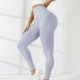 thumbnail image 1 of Outfmvch High Waisted Leggings Cotton Leggings for Women Butt Lifting Leggings Gym Shorts Women Biker Shorts with Pockets Yoga Pants Purple Xl, 1 of 6