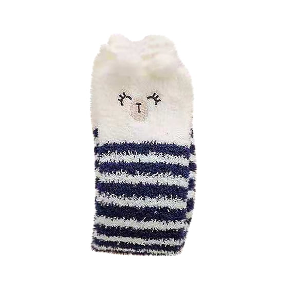 Outfmvch Knee High Fuzzy Socks Fuzzy Knee High Socks High-top Floor Socks Plush Socks for Women Knee High Socks for Women Plus Size Compression Socks Ankle Socks for Women U a