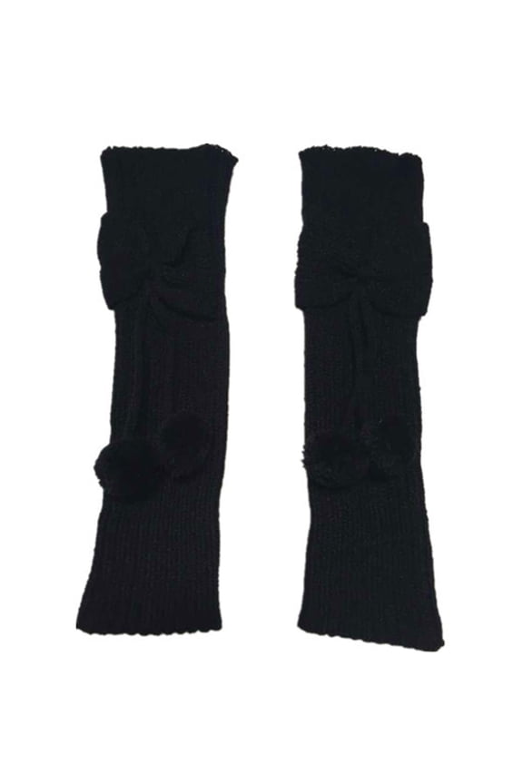 Knee Socks Retro Socks Womens Quarter Socks Fuzzy Leg Warmers Knee High Stockings for Women Crew Socks for Women Calf Socks for Women Black One Size