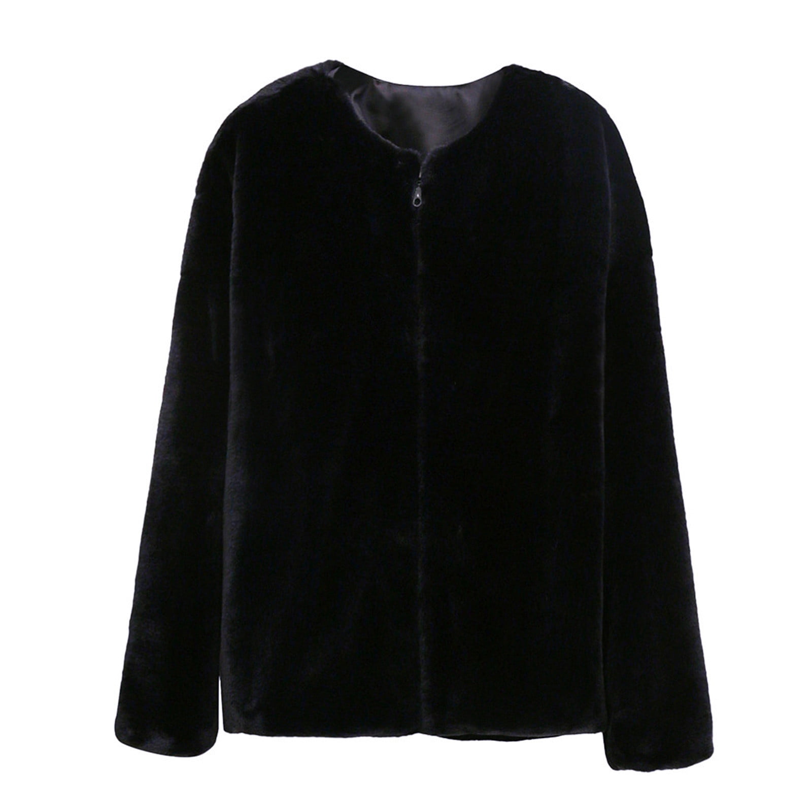Outfmvch Leather Jacket Winter Coats for Women Women Warm Thick Coat