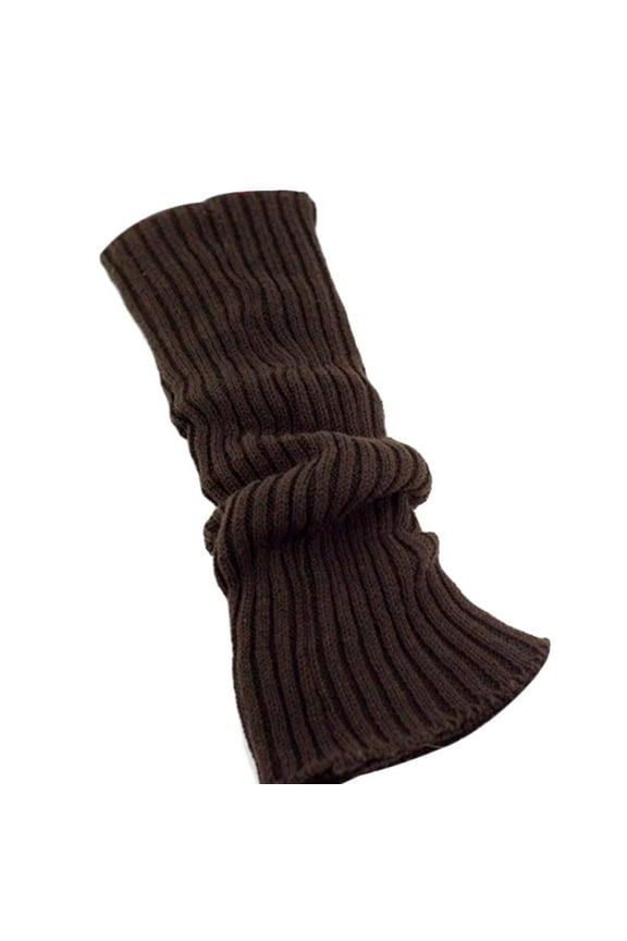 Leg Warmers Compression Socks For Women Wide Calf Warmer Knit Cuffs Leg Stockings Co Boot Socks Fuzzy Socks For Women Coffee One Size