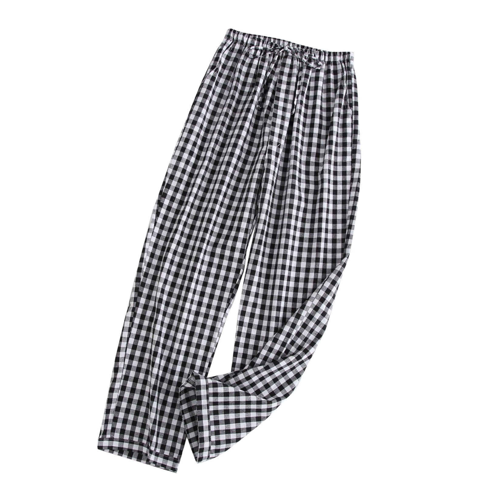 Outfmvch Mens Pajama Pants Pajama Pants Men Mens Capris Thin Outfit Living Pants Loose Pajamas