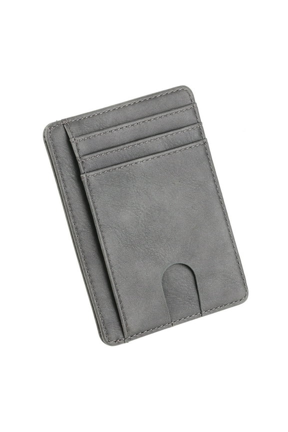 Organization and Storage Package New Men's Leather Wallet Thin Credit Card Holder Id Case Purse Bag