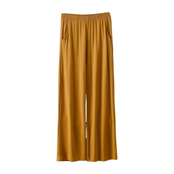 Outfmvch Pajama Pants Pj Pants Lounge Pants Mens Flannel Pajama Pants Mens Sleep Pants Cotton Pajamas Women's Lounge Pants Gold Xl