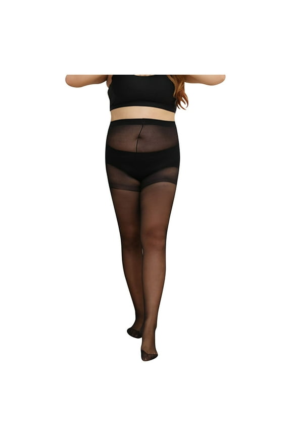 Panty & Stocking Fish Nets Leggings for Womens Dance Tights Panty and Stocking Womens Tights Thigh High Stockings Compression Pantyhose for Women Black One Size