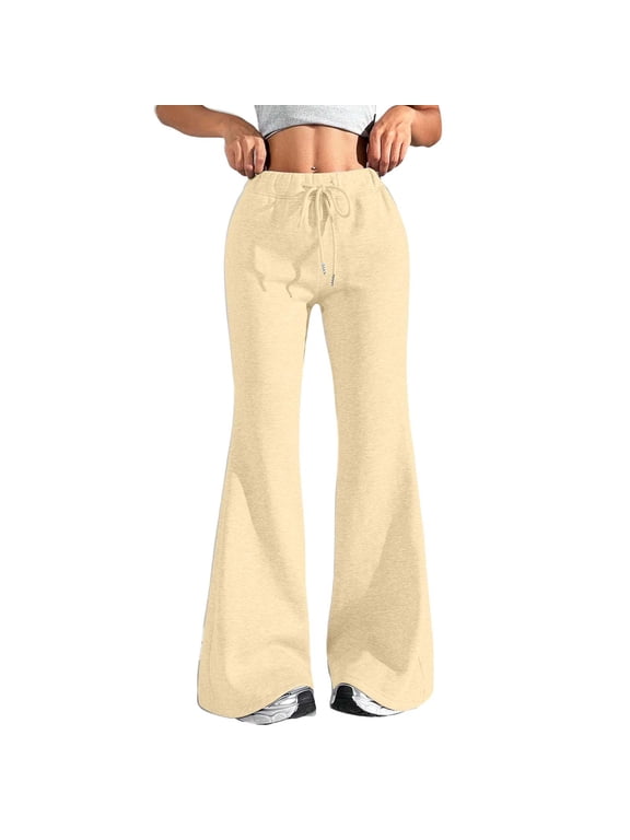 Plus Size Jeans,Bootcut Leggings for Women,Flare Leggings for Women,Bell Bottom Jeans for Women,Leggings for Women,Womens Ripped Jeans,Flare Jeans for Women,Yoga Pants Women Yellow,S