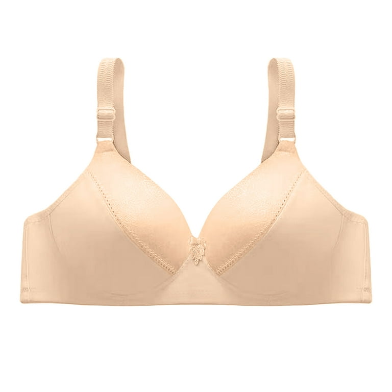 Outfmvch Push Up Bras For Women Bralettes For Women Wireless Bra Womens  Blissful Benefits Bra Wire Push Up Full Coverage Smoothing Everyday Bra
