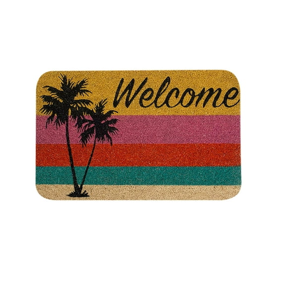 Outfmvch Rugs for Living Room Rugs Welcome to Entry Floor Mats Foyer Kitchen Absorbent Mats Carpet Floor Mats Room Decor